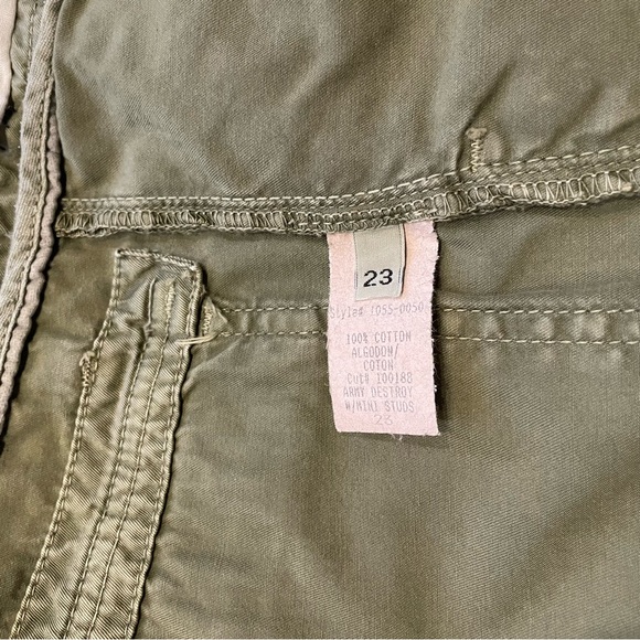 Current/Elliott Cargo Pant With Embellished Pocket - Picture 13 of 13